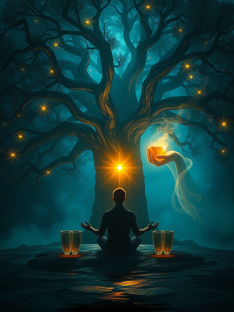 Four of Cups tarot card