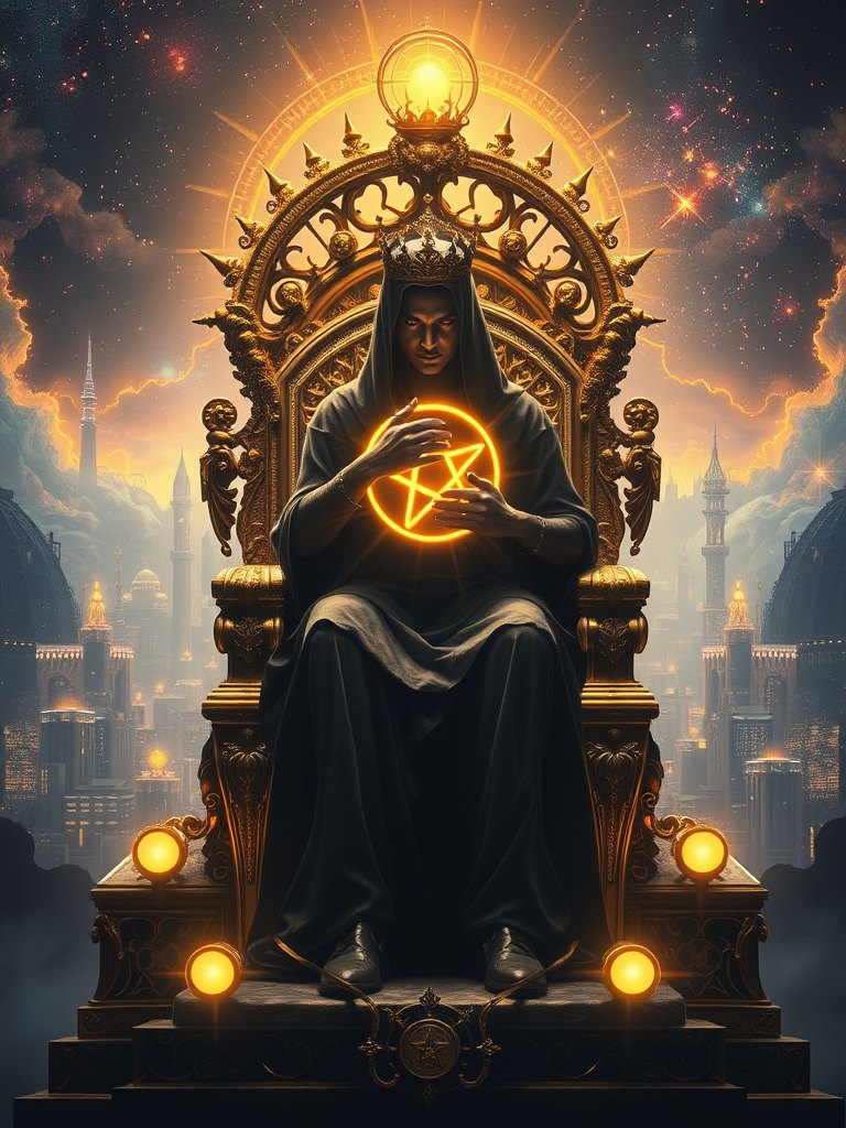 Four of Pentacles tarot card