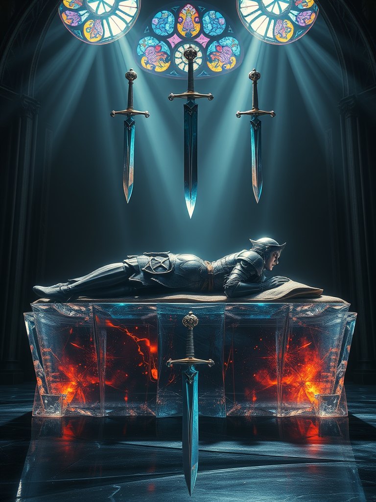 Four of Swords tarot card