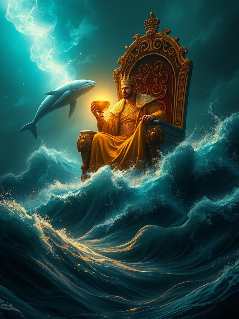 King of Cups tarot card