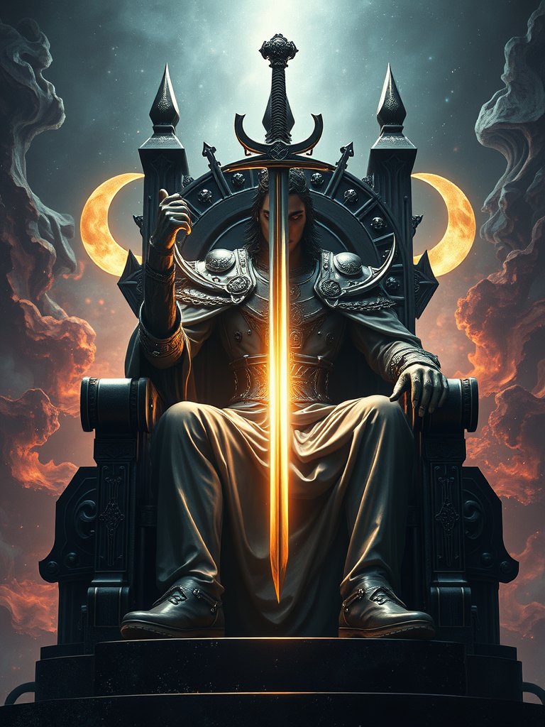 King of Swords tarot card