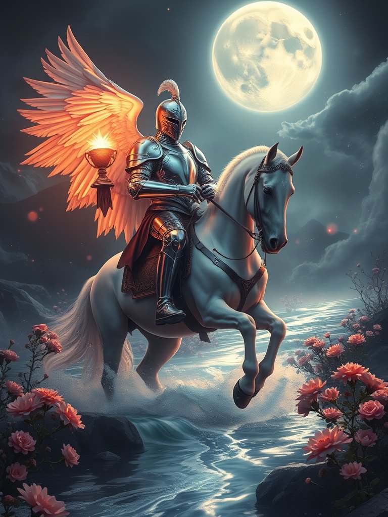Knight of Cups tarot card
