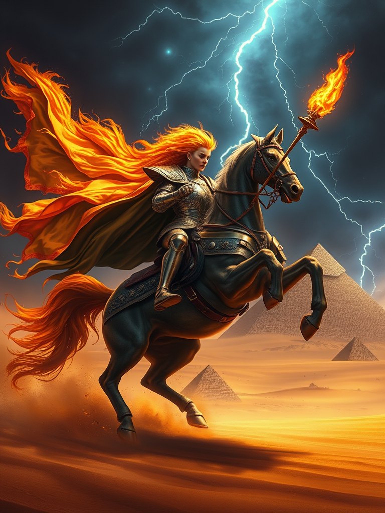 Knight of Wands tarot card