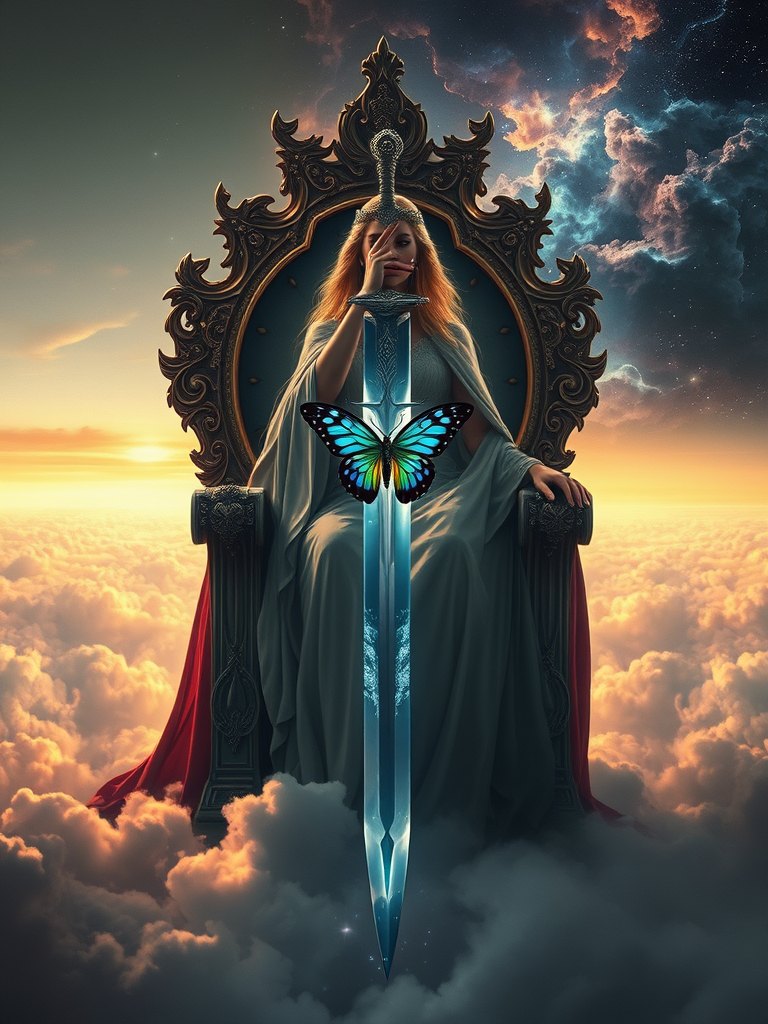 Queen of Swords tarot card