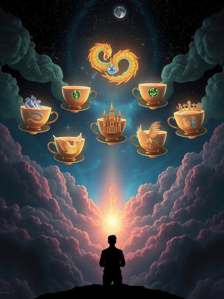 Seven of Cups tarot card