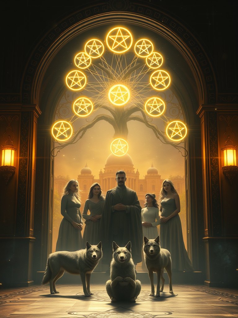 Ten of Pentacles tarot card