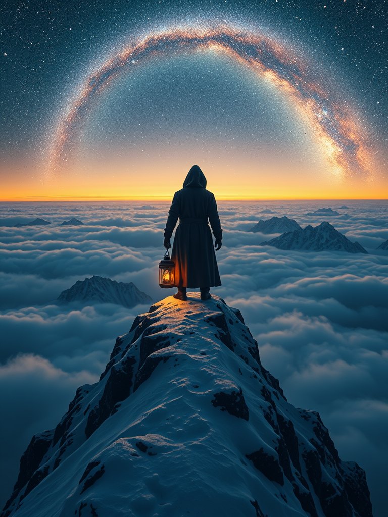 The Hermit tarot card