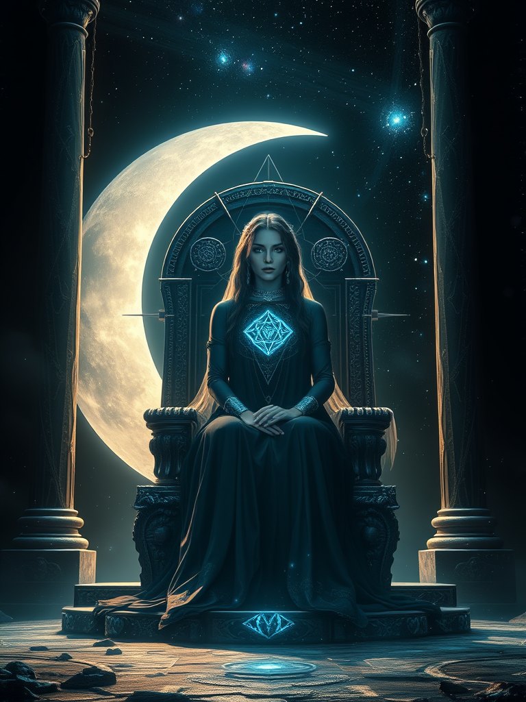The High Priestess tarot card